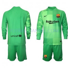 Barn Fotballdrakter Keeper FC Barcelona Tredje 2021-22 Langermet